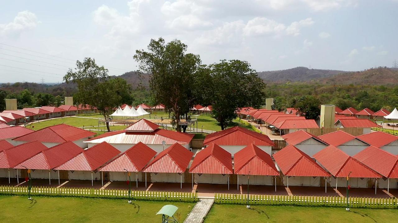 Praveg Tent City Narmada, Statue Of Unity Kevadia Buitenkant foto