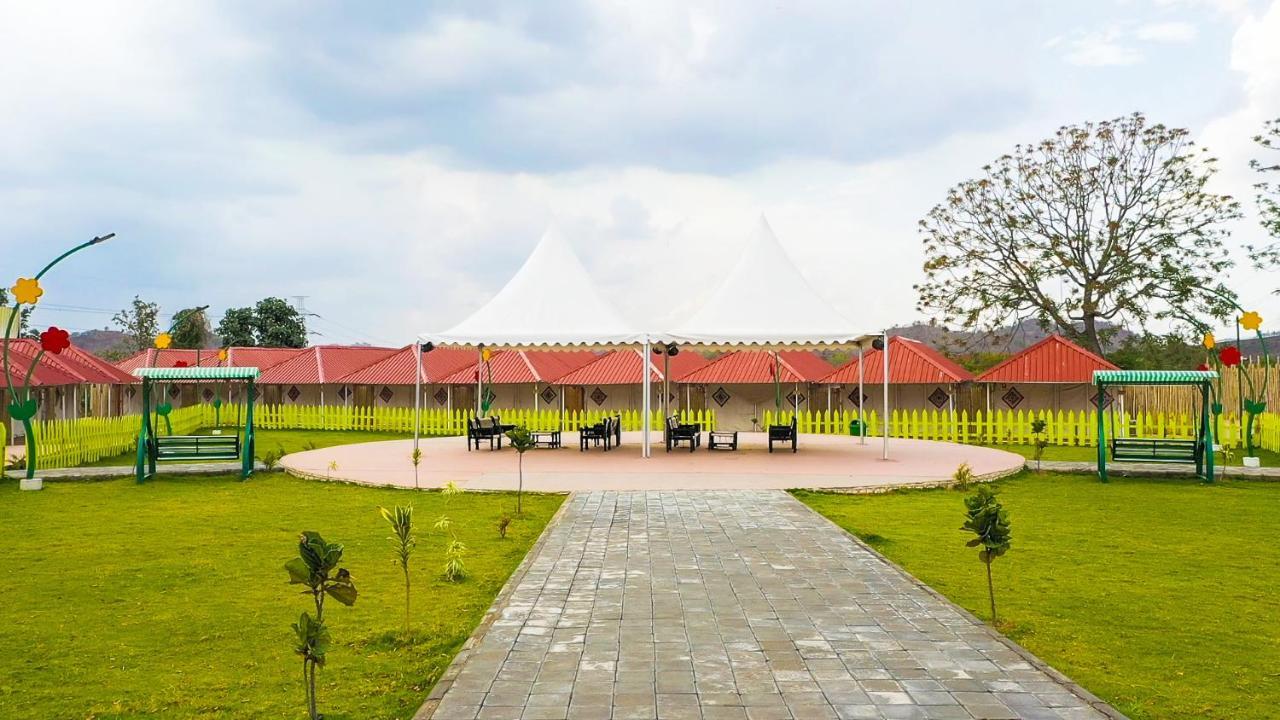 Praveg Tent City Narmada, Statue Of Unity Kevadia Buitenkant foto