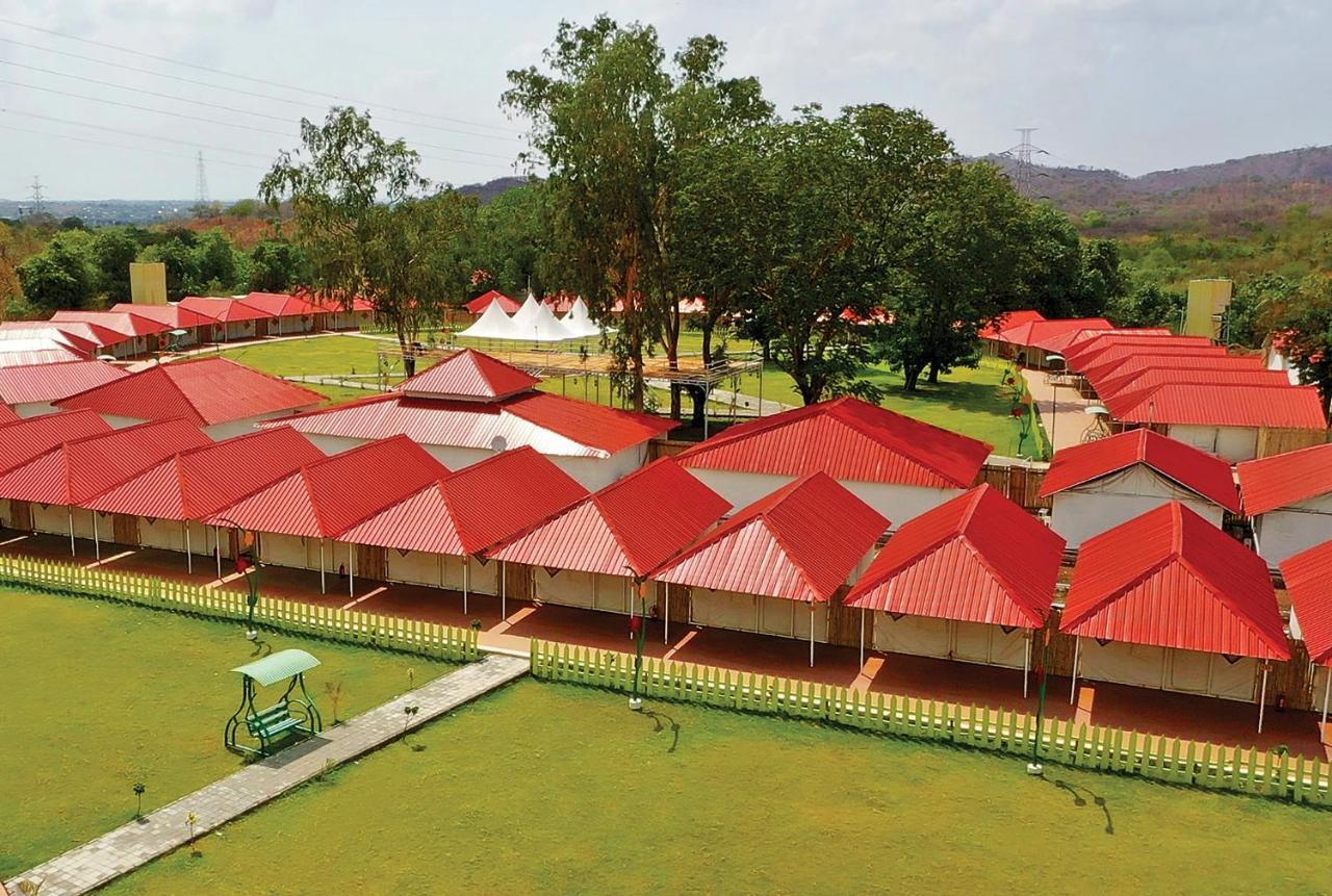 Praveg Tent City Narmada, Statue Of Unity Kevadia Buitenkant foto