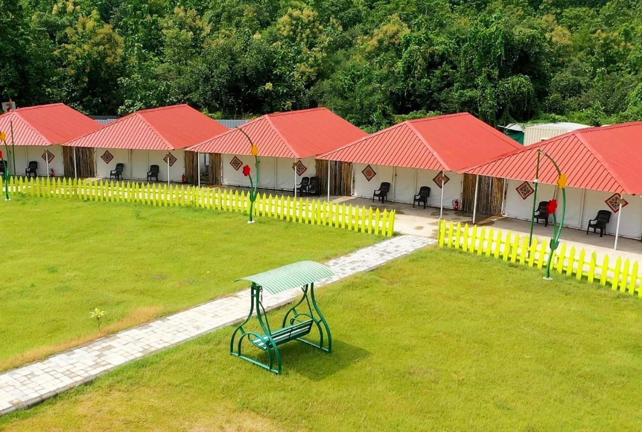Praveg Tent City Narmada, Statue Of Unity Kevadia Buitenkant foto