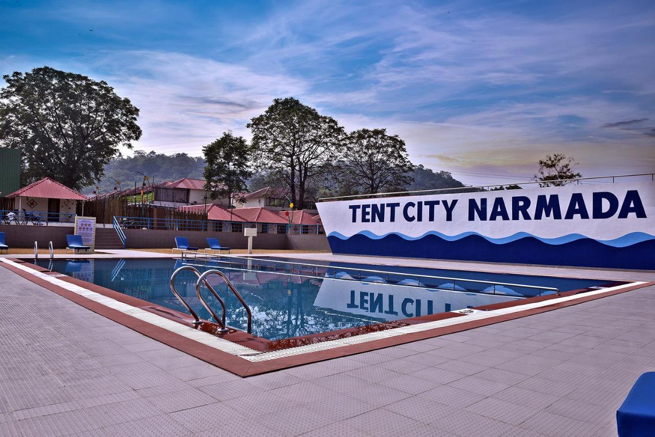 Praveg Tent City Narmada, Statue Of Unity Kevadia Buitenkant foto