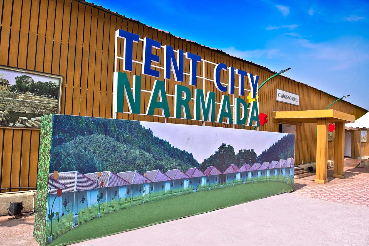 Praveg Tent City Narmada, Statue Of Unity Kevadia Buitenkant foto