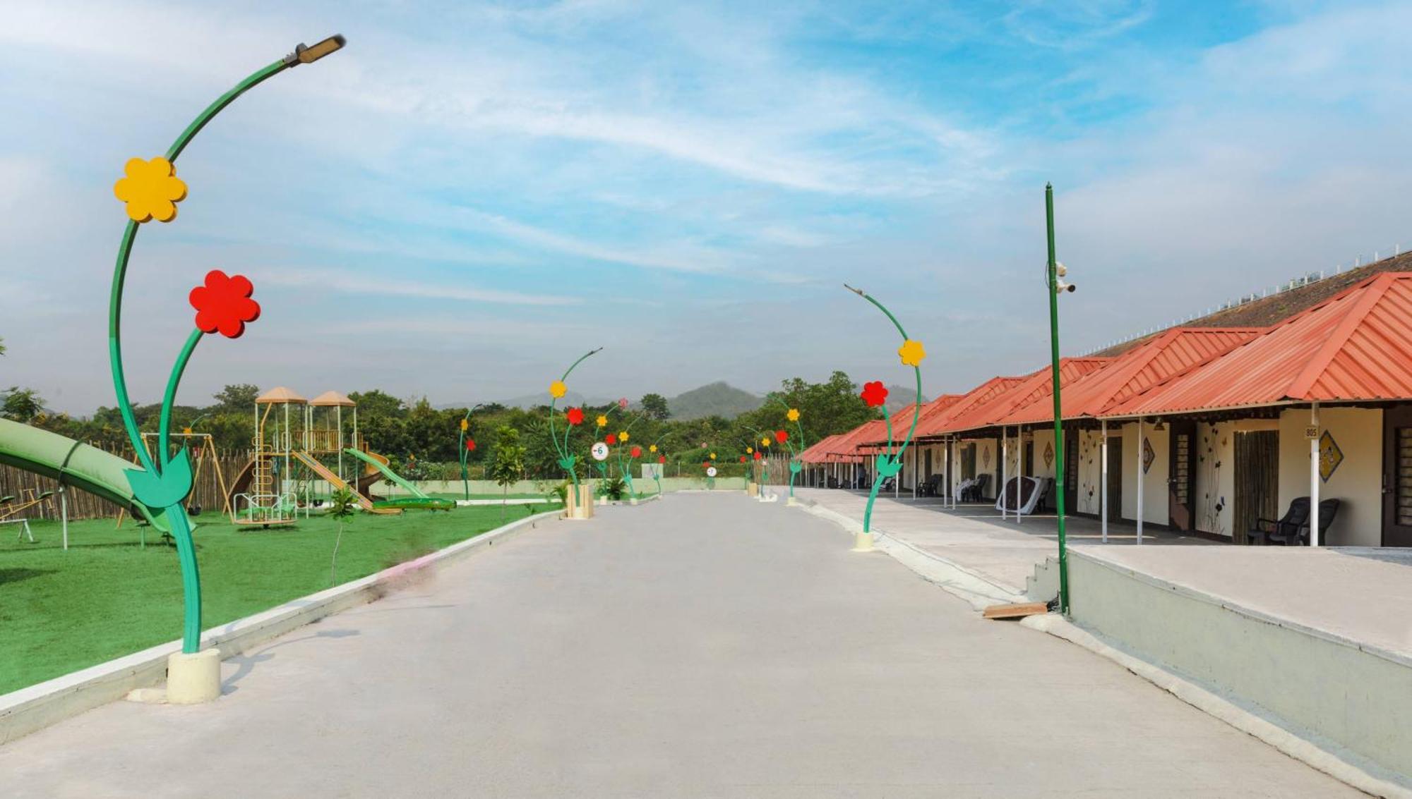 Praveg Tent City Narmada, Statue Of Unity Kevadia Buitenkant foto